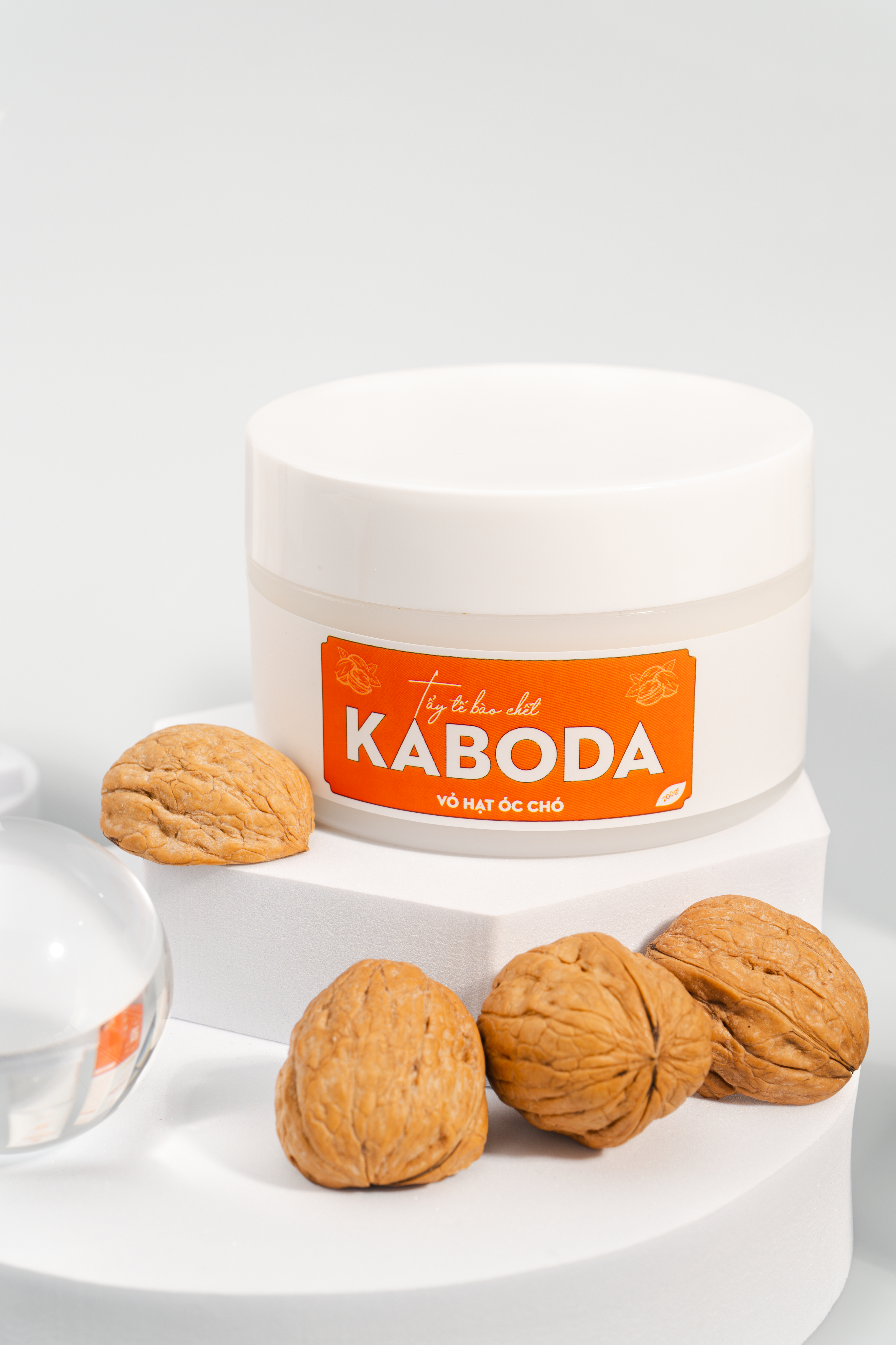 Tẩy tế bào chết hạt óc chó mọi loại da 200gr